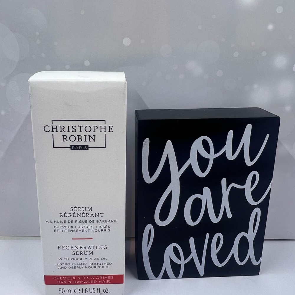NWT Christophe Robin Regenerative Hair Serum with Prickly Pear Oil BNIB SEALED